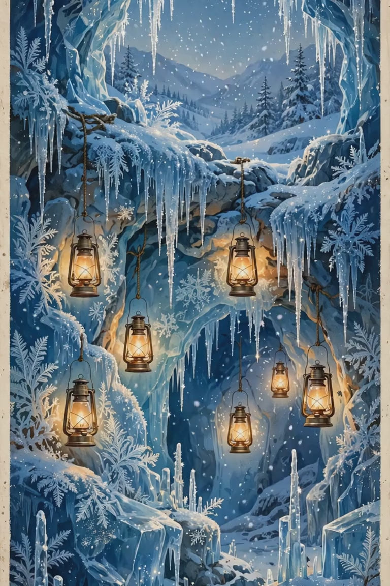 Ice Cave Lantern Glow promo video