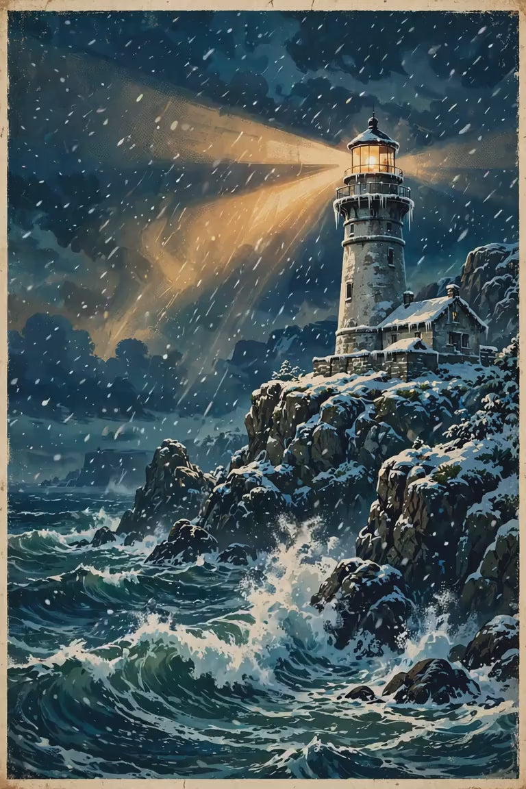 Winter Lighthouse Beacon promo video