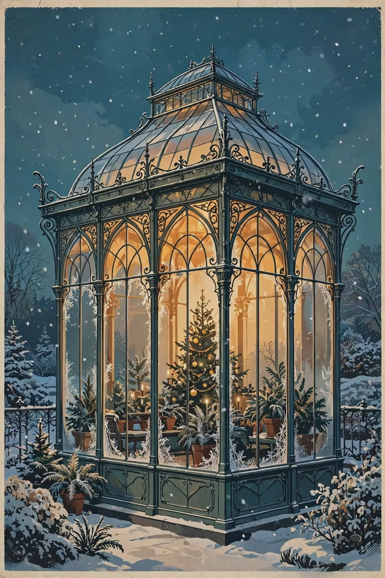Victorian Glasshouse Christmas promo video