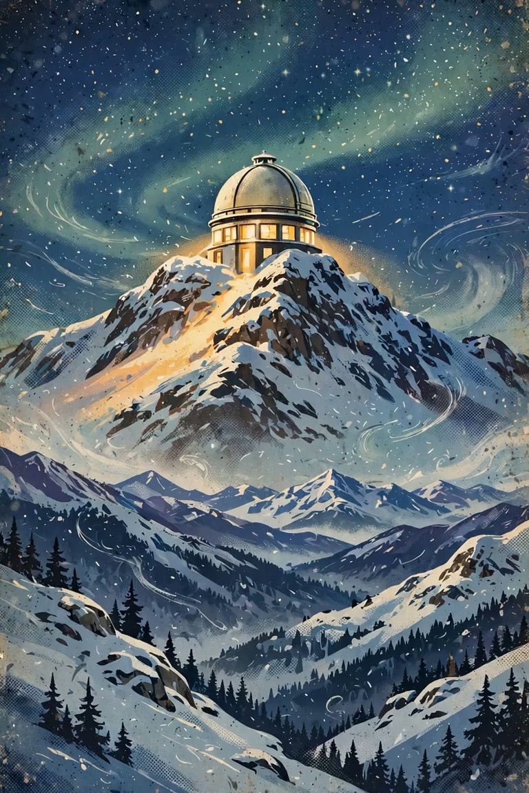 Alpine Observatory at Night promo video