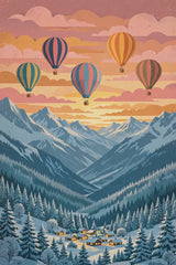 Snowbound Hot Air Balloons promo video