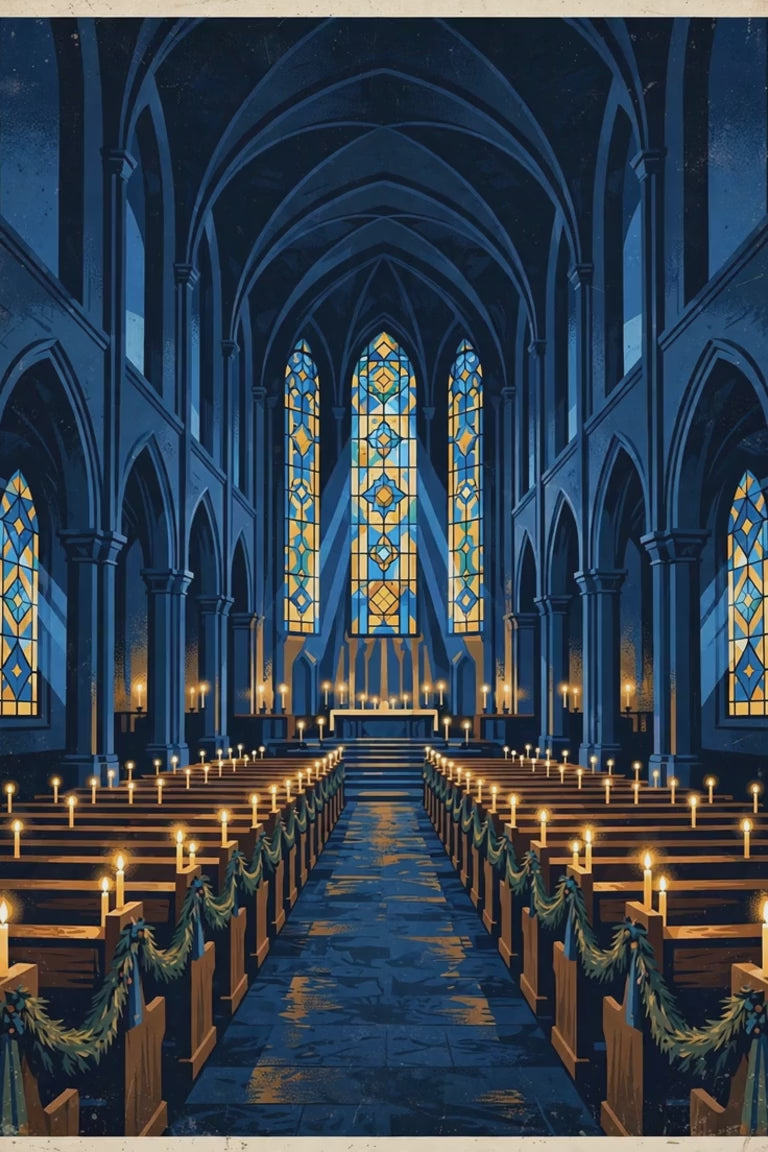 Midnight Mass Cathedral Interior promo reel