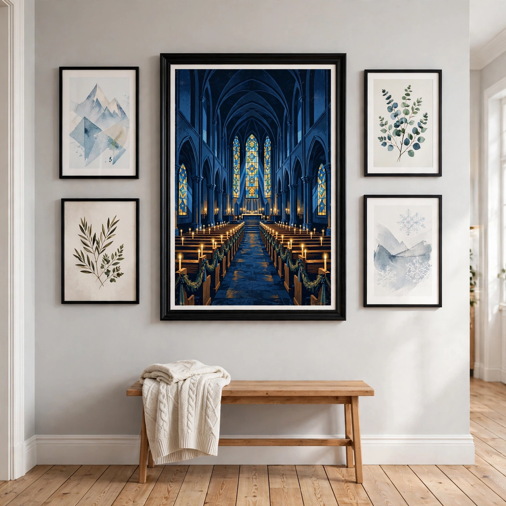 Gallery wall mockup