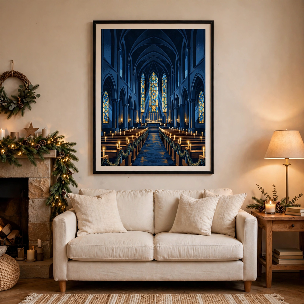 Living room mockup